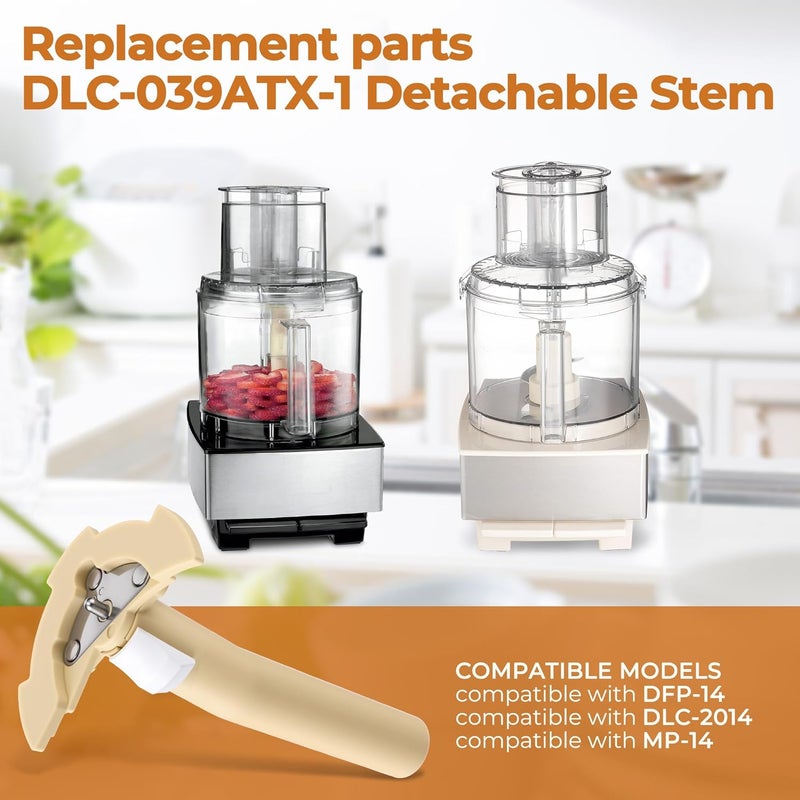 Avenuebool Replacement Parts DLC-039ATX-1 Compatible with Cuisinart 14 Cup Food Processor, Detachable Stem Compatible with DFP-14, DLC-2014 & MP-14 Models - Image 2